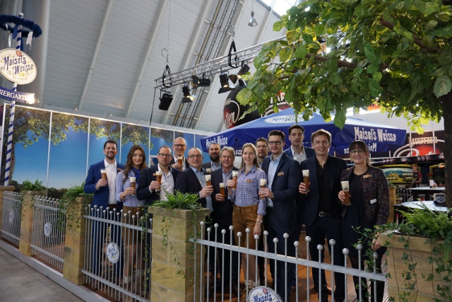 Team des „Maisel’s Weisse Biergarten“ auf der INTERGASTRA