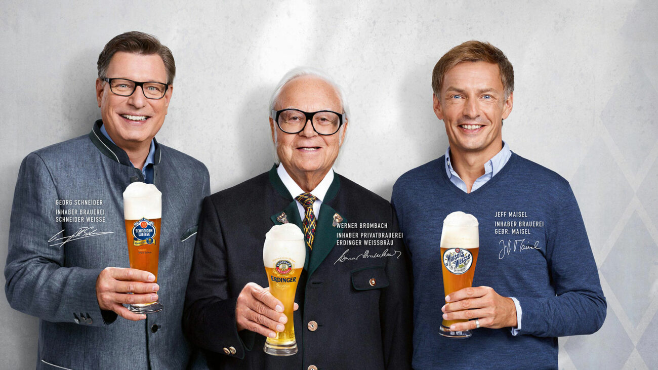 Georg Schneider, Wernder Brombach und Jeff Maisel