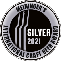 Meiningers International Craft Beer Award 2021, Silver Logo