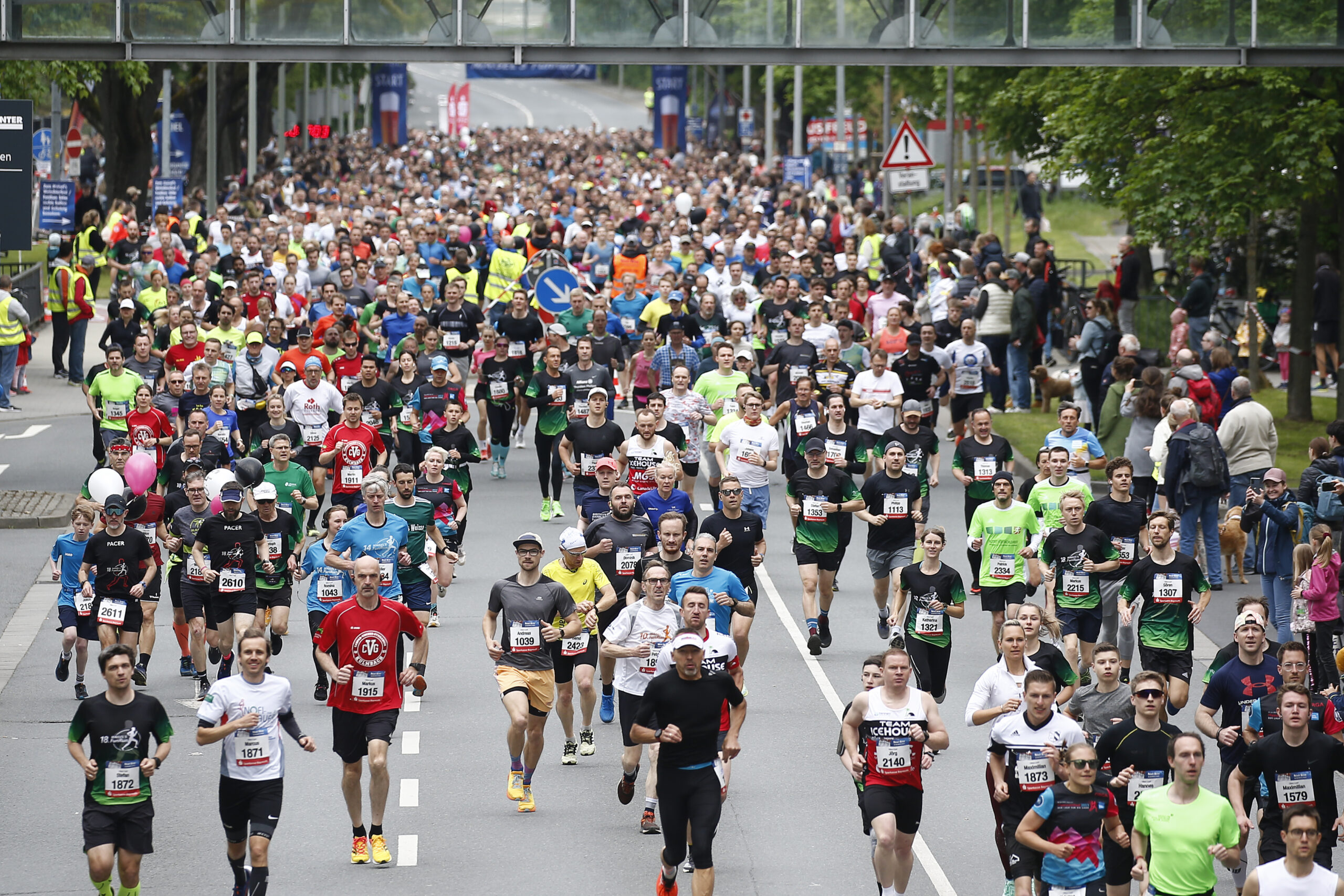 Start beim 18. Maisel's FunRun 2023 in Bayreuth