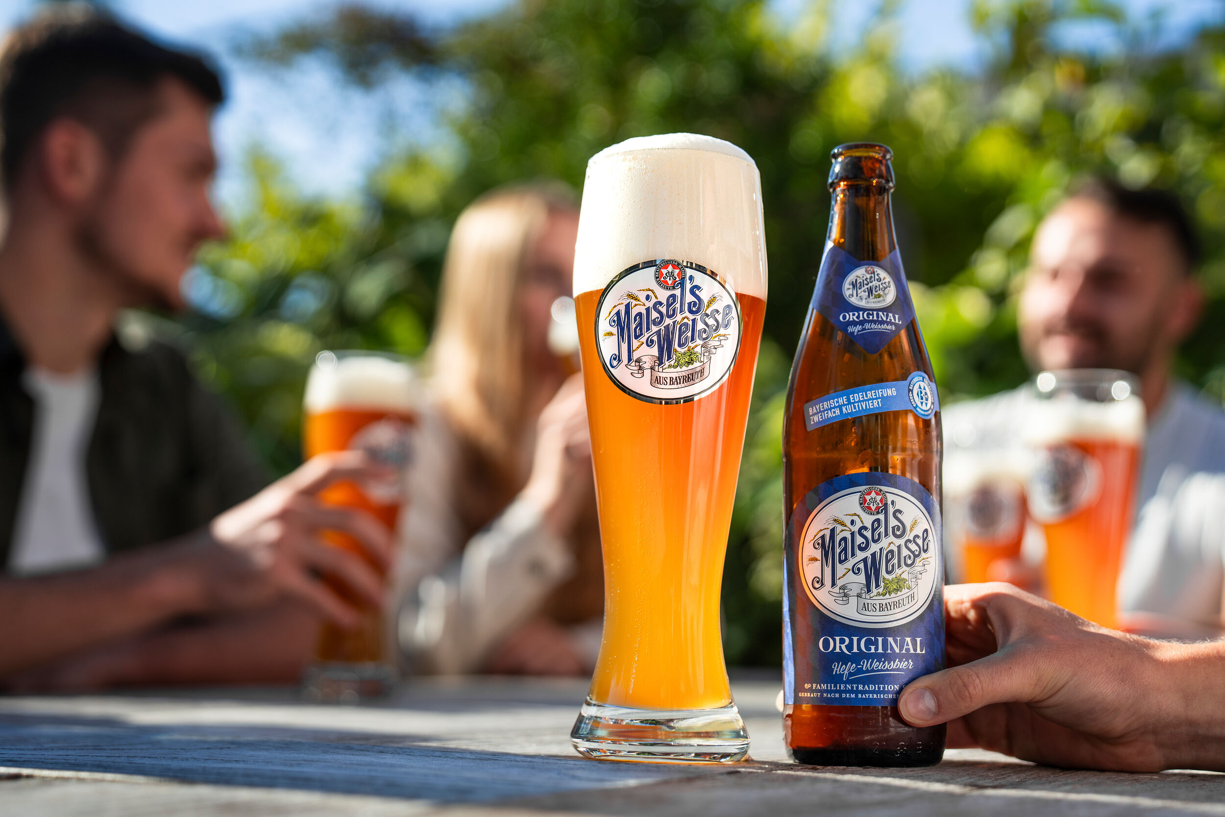 Maisel's Weisse Original frisch eingeschenkt